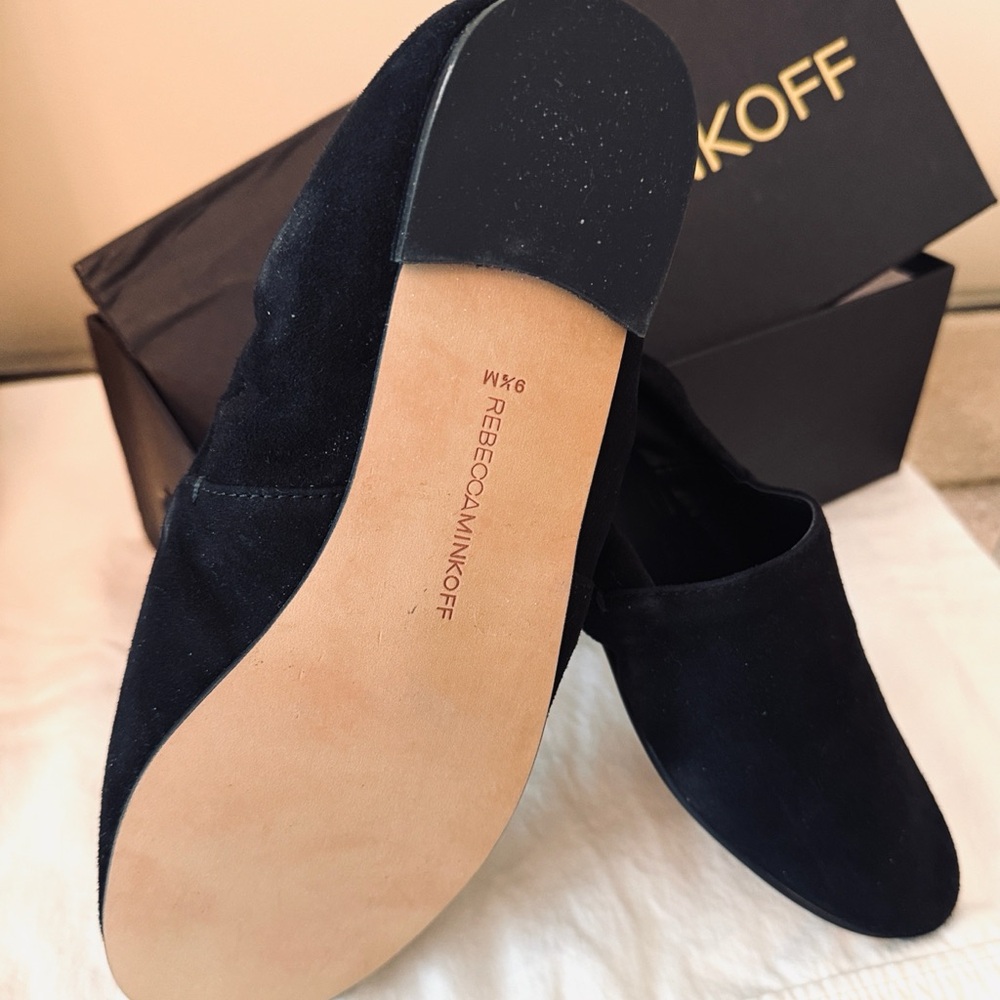 Rebecca Minkoff Romy Black Suede Ballet Flats Size 9.5 - Picture 9 of 9